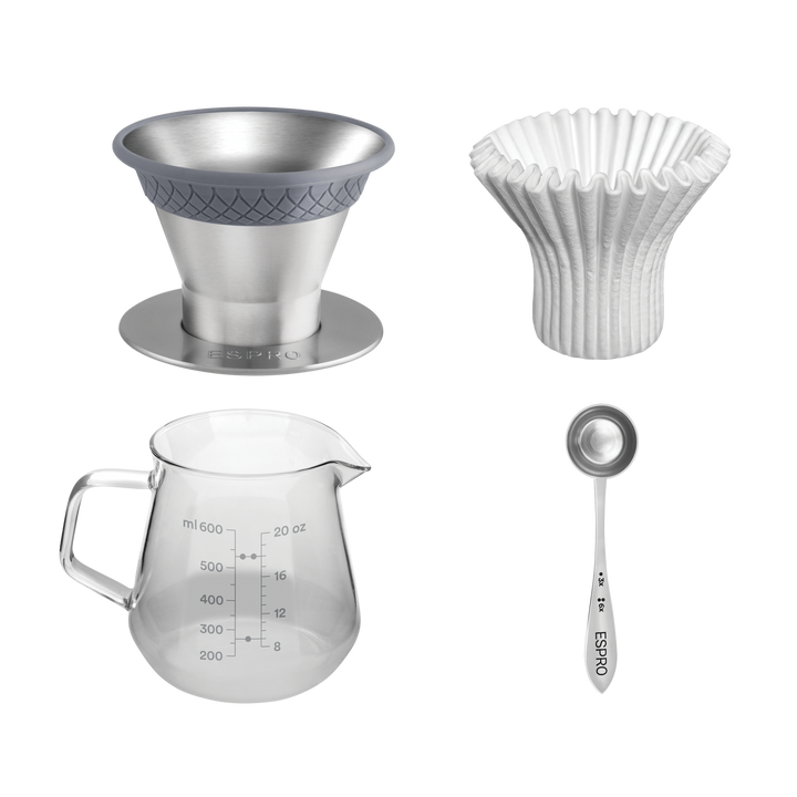 Bloom Pour Over Coffee Brewing Kit